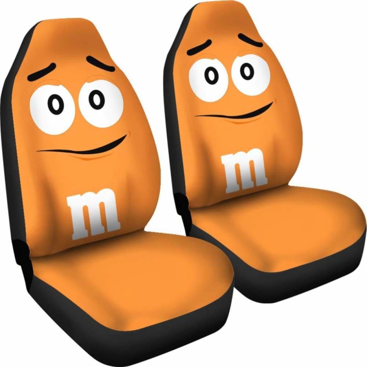 M&M Chocolate Car Seat Covers 1 Universal Fit 051012