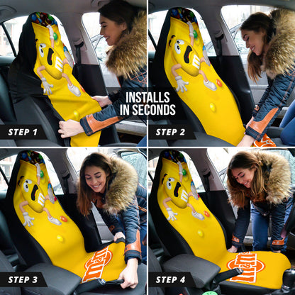 M&M Chocolate Fantasy Car Seat Covers Car Accessories Ci220523-05