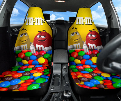 M&M Chocolate Fantasy Car Seat Covers Car Accessories Ci220523-02