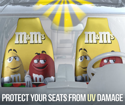 M&M Chocolate Fantasy Car Seat Covers Car Accessories Ci220523-02