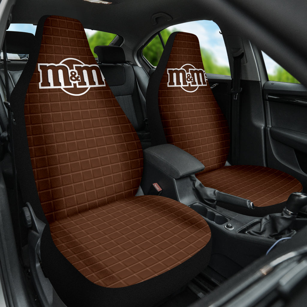 M&M Chocolate Logo Car Seat Covers Car Accessories Ci220523-07