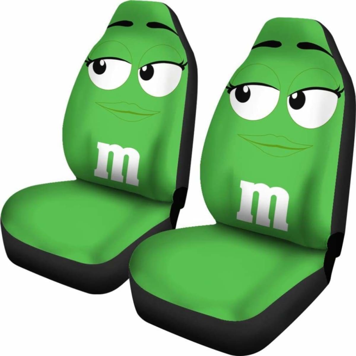 M&M Green Chocolate Seat Covers 101719 Universal Fit