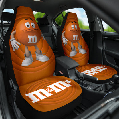 M&M Orange Chocolate Fantasy Car Seat Covers Car Accessories Ci220517-02