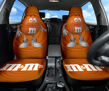 M&M Orange Chocolate Fantasy Car Seat Covers Car Accessories Ci220517-02
