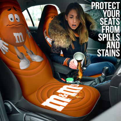 M&M Orange Chocolate Fantasy Car Seat Covers Car Accessories Ci220517-02