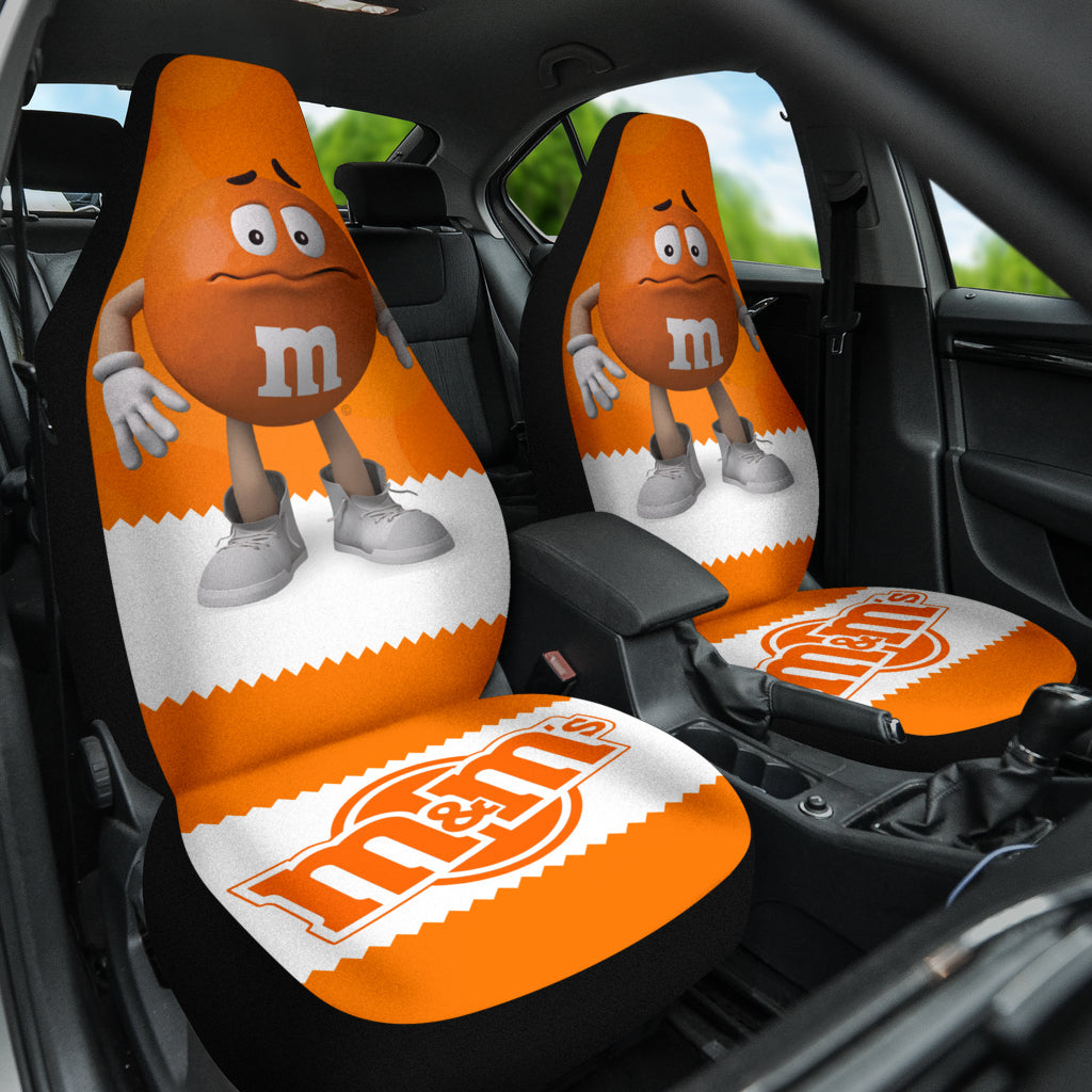 M&M Orange Chocolate Fantasy Car Seat Covers Car Accessories Ci220517-07