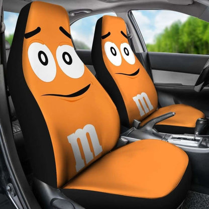 M&M Orange Chocolate Seat Covers 101719 Universal Fit