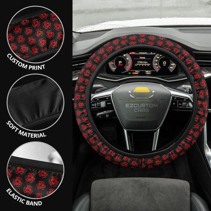 Madara Eyes Anime Steering Wheel Cover Naruto
