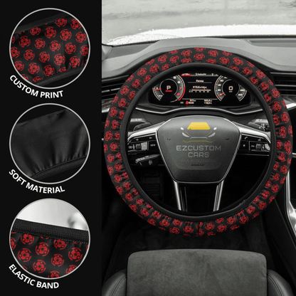 Madara Eyes Anime Steering Wheel Cover Naruto