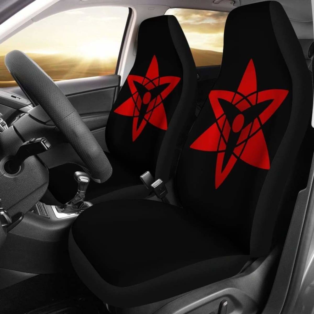 Magekyo Sharingan Seat Covers 101719 Universal Fit