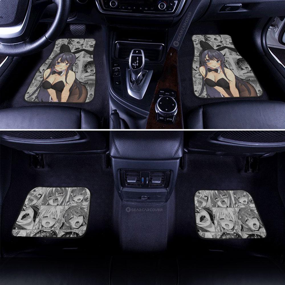 Mai Sakurajima Car Floor Mats Custom Bunny Girl Senpai Car Accessories