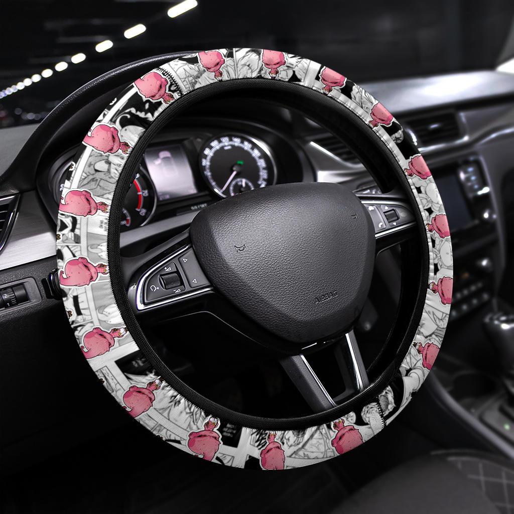 Majin Buu Anime Custom Car Steering Wheel Cover