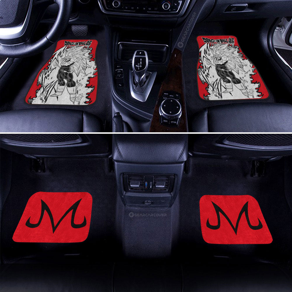 Majin Vegeta Car Floor Mats Custom Dragon Ball Anime Car Accessories
