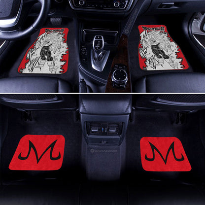 Majin Vegeta Car Floor Mats Custom Dragon Ball Anime Car Accessories