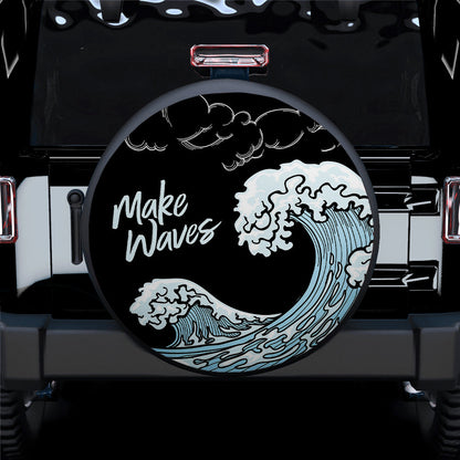 Make Wave Car Spare Tire Cover
