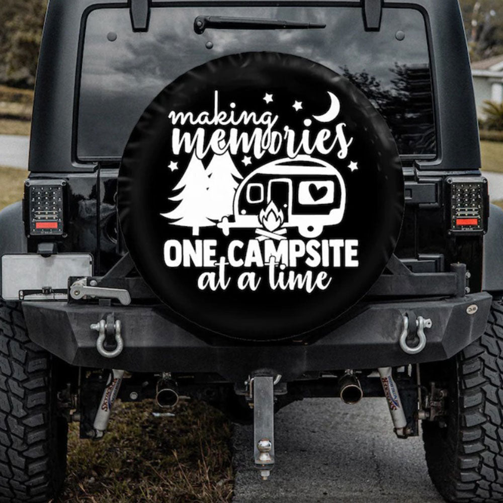 Making Memories One Campfire At A Time Jeep Car Spare Tire Cover