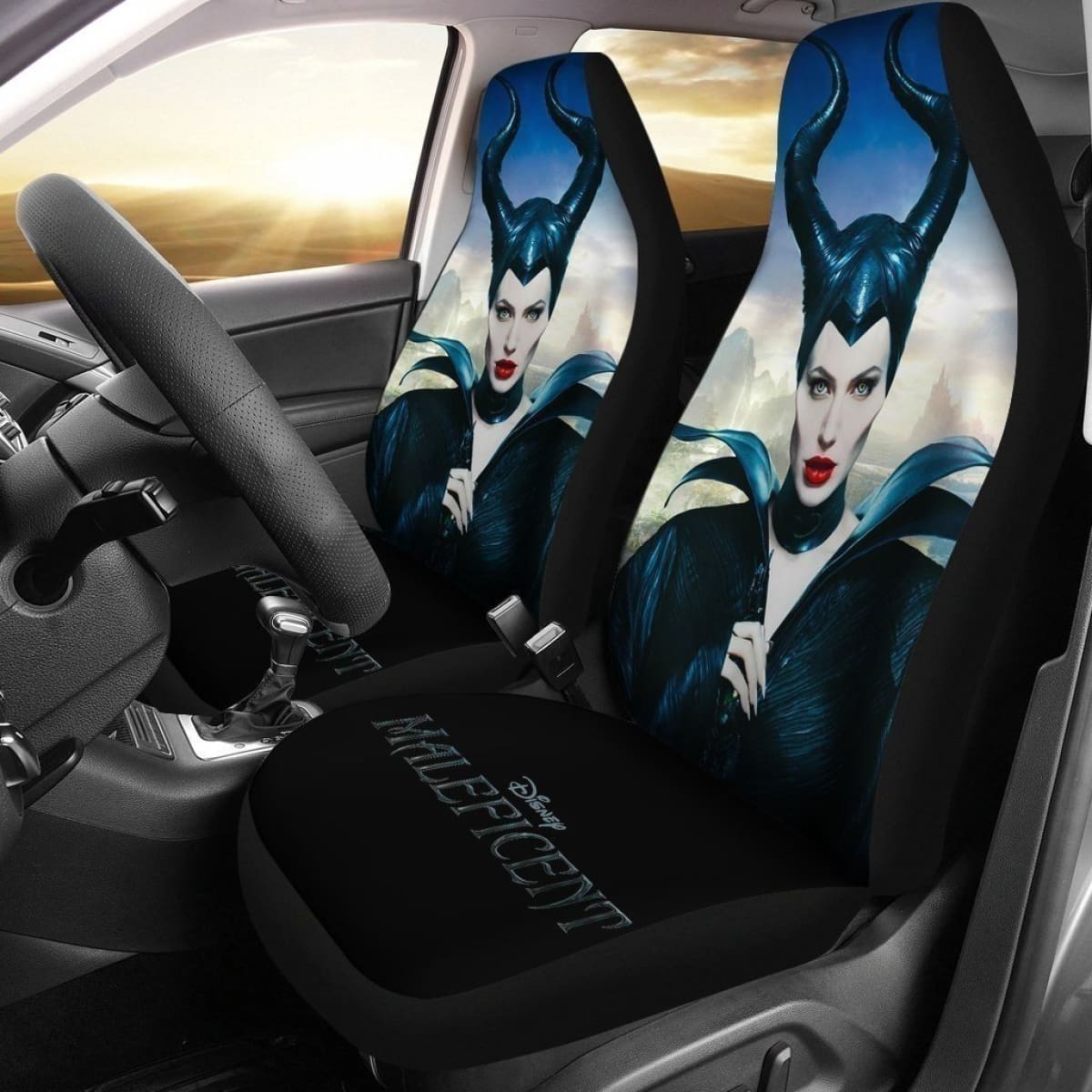 Maleficent 2019 Car Seat Covers For Fan Universal Fit 194801