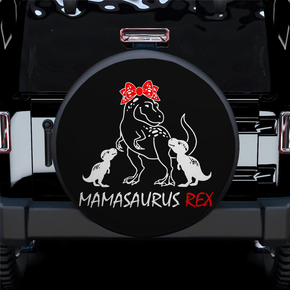 Mamasaurus Rex Dinosaur Car Spare Tire Cover