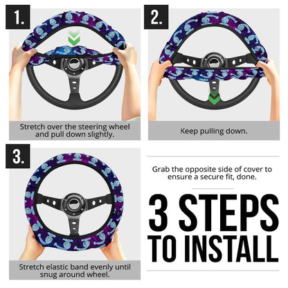 Manaphy Car Steering Wheel Cover
