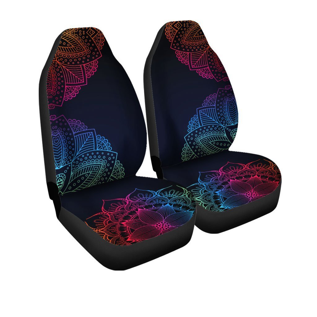 Mandala Car Seat Covers Custom Mandala Car Accessories