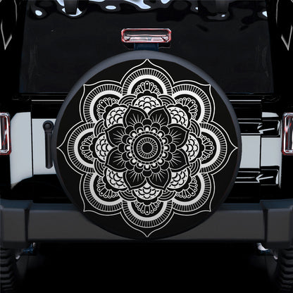 Mandala Flower Style Jeep Car Spare Tire Cover