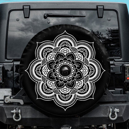 Mandala Flower Style Jeep Car Spare Tire Cover