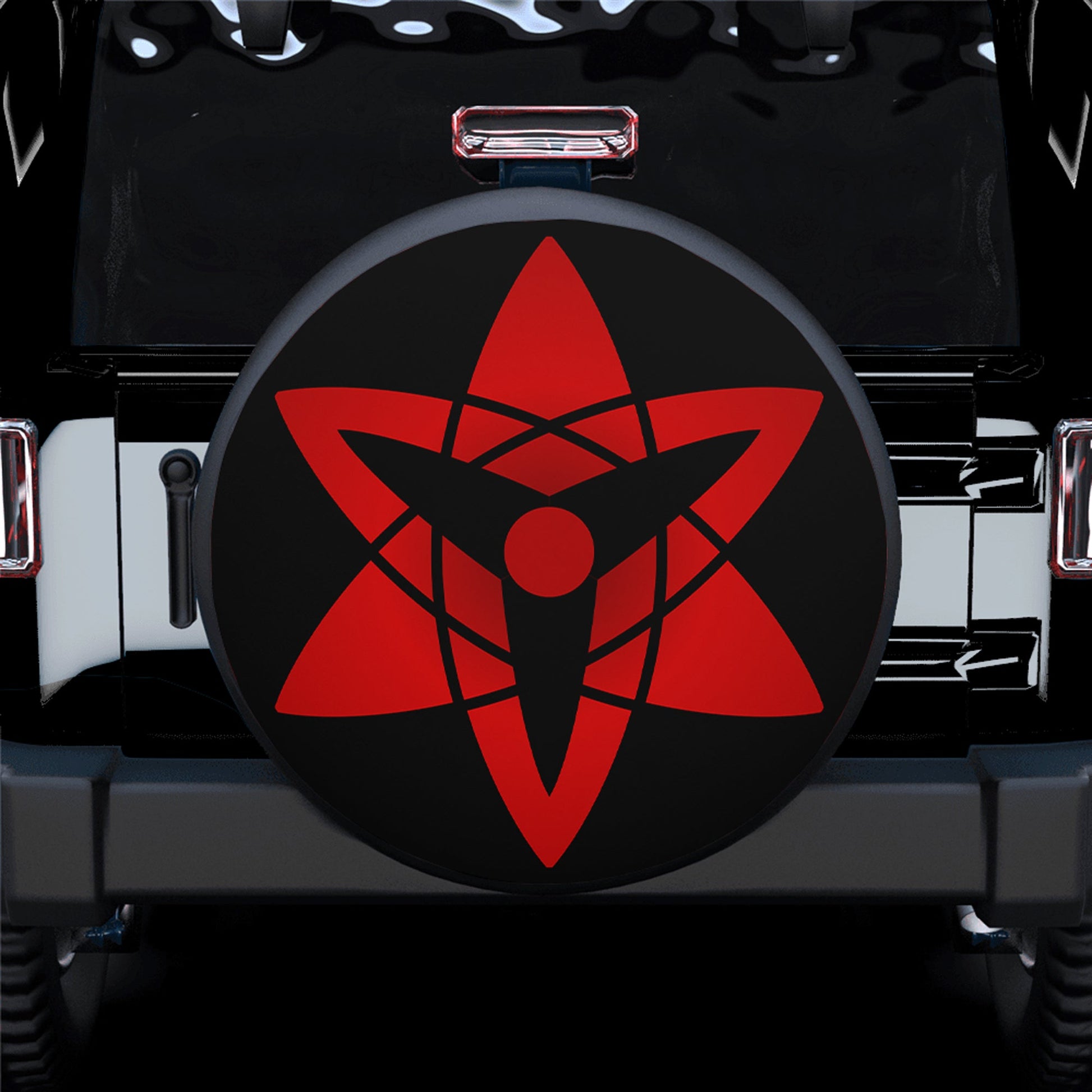 Mangekyo Sharingan Spare Tire Cover