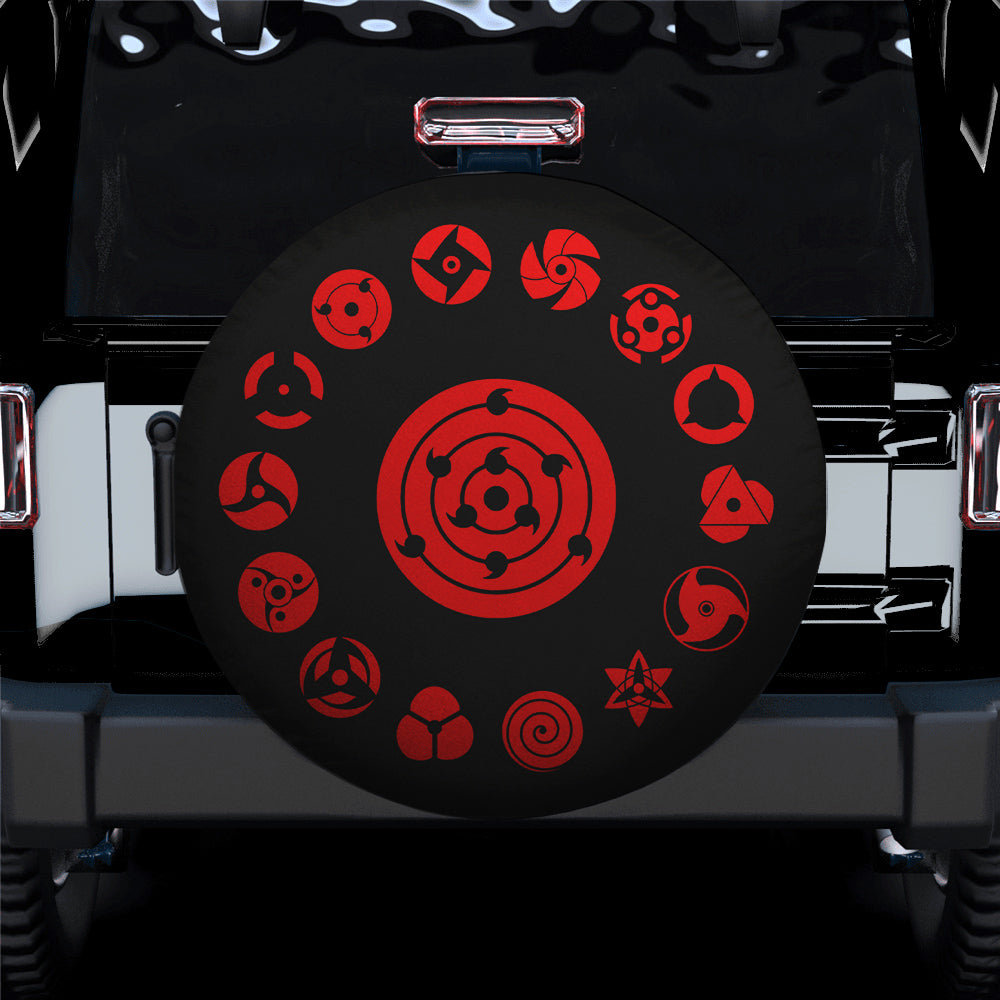 Mangekyou Sharingan Spare Tire Cover