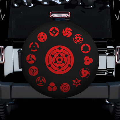 Mangekyou Sharingan Spare Tire Cover