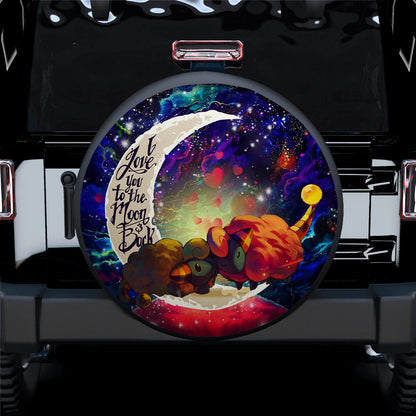 Mareep Love You To The Moon Galaxy Car Spare Tire Cover