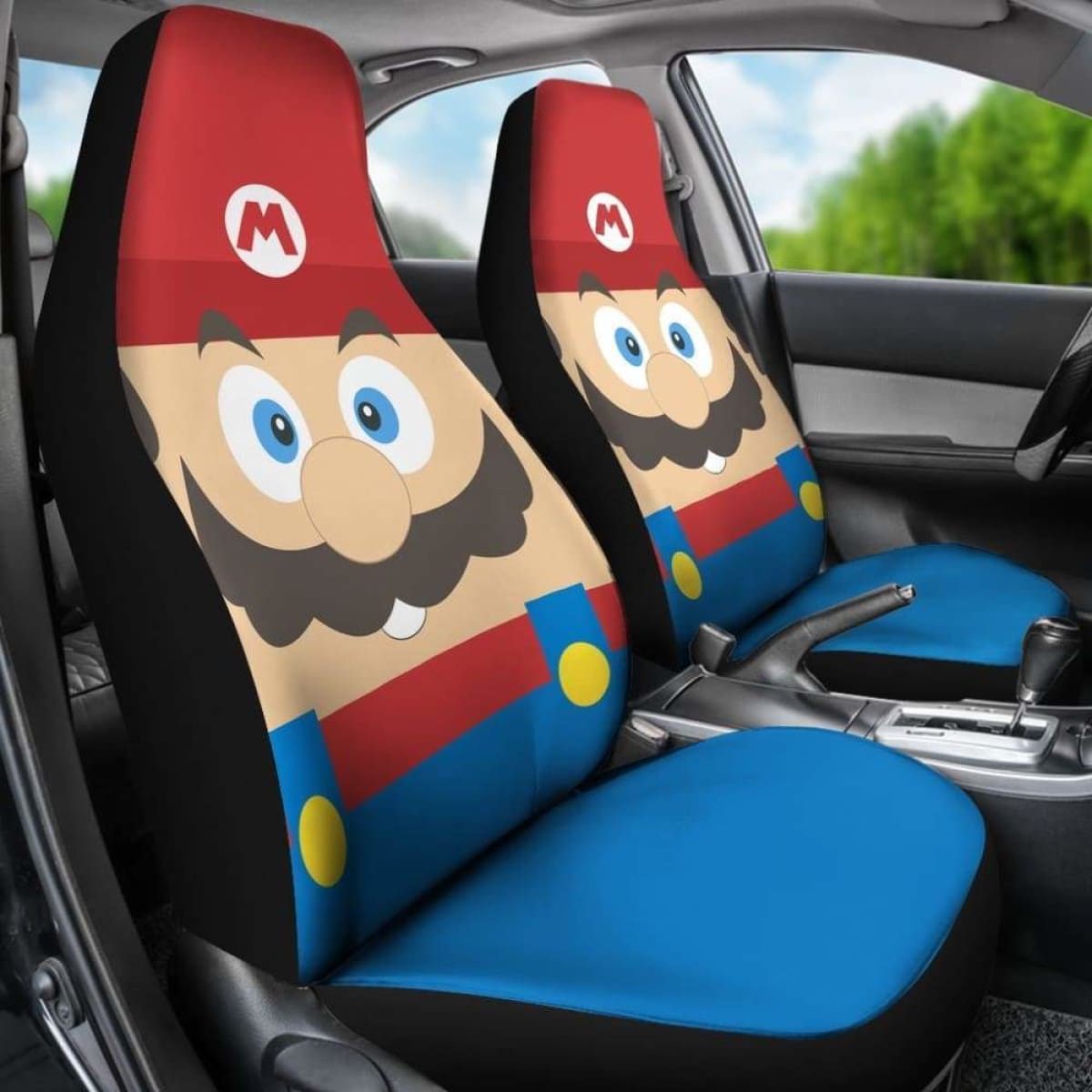 Mario Car Seat Covers 2 Universal Fit 051012