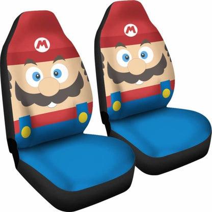 Mario Car Seat Covers 2 Universal Fit 051012