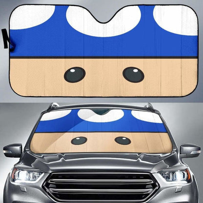 Mario Mushroom Car Auto Sun Shades Universal Fit 051312