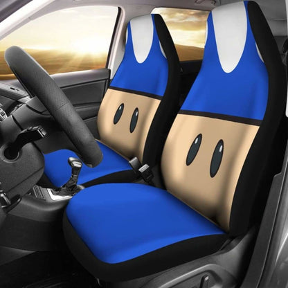 Mario Mushroom Car Seat Covers Universal Fit 051012