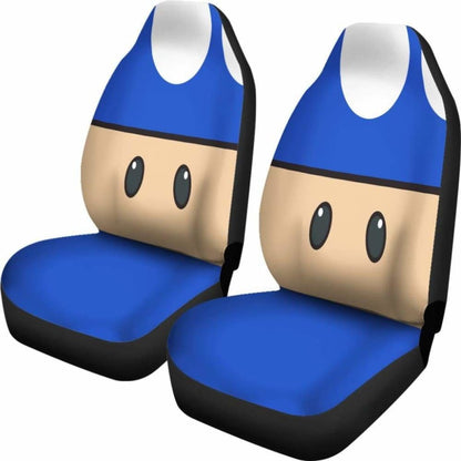 Mario Mushroom Car Seat Covers Universal Fit 051012