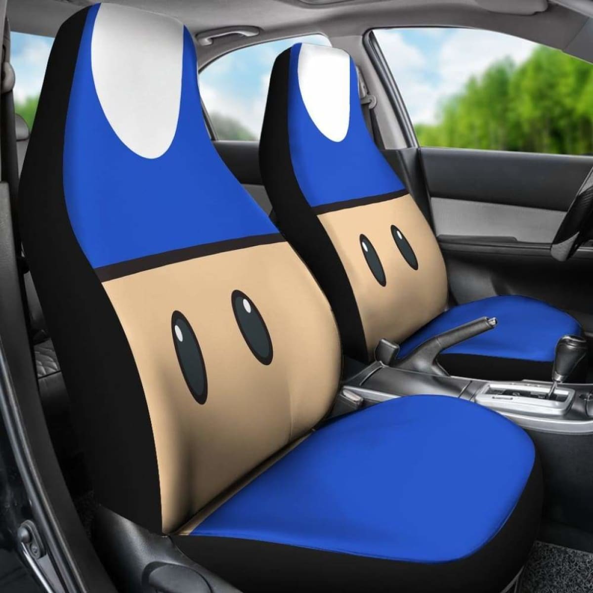 Mario Mushroom Car Seat Covers Universal Fit 051012