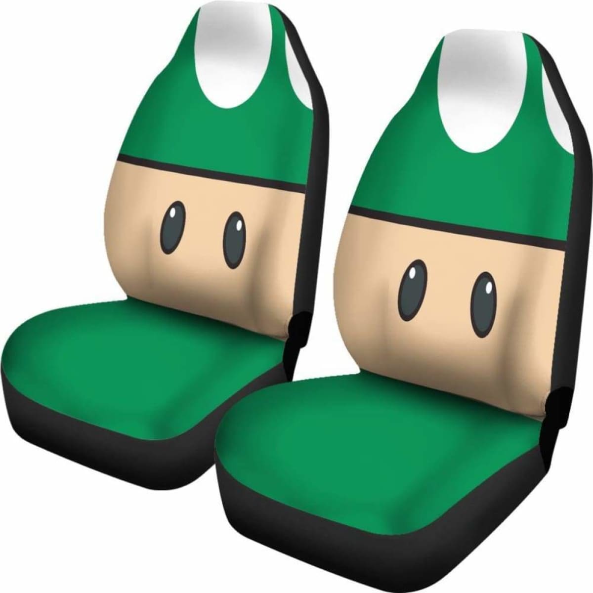 Mario Mushroom Car Seat Covers 1 Universal Fit 051012