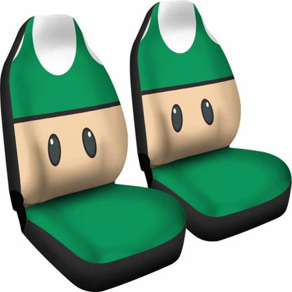 Mario Mushroom Car Seat Covers 1 Universal Fit 051012