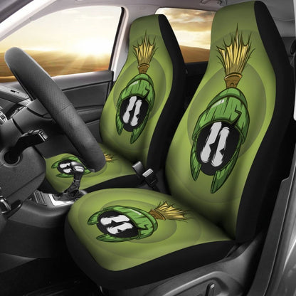 Martian Cartoon Looney Tunes Car Seat Covers H200215 Universal Fit 225311