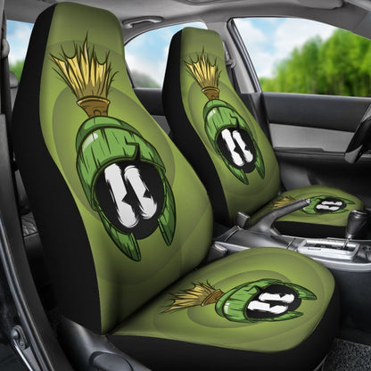 Martian Cartoon Looney Tunes Car Seat Covers H200215 Universal Fit 225311