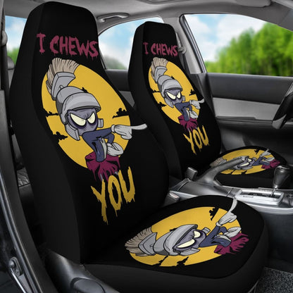 Martian Looney Tunes Cartoon Car Seat Covers H200215 Universal Fit 225311