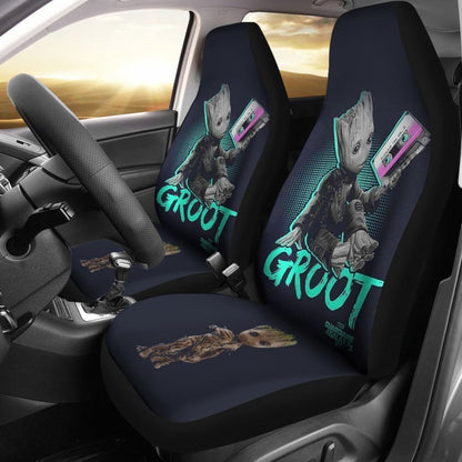 Marvel Guardians Of The Galaxy Groot Tape Car Seat Covers Lt03 Universal Fit 225721