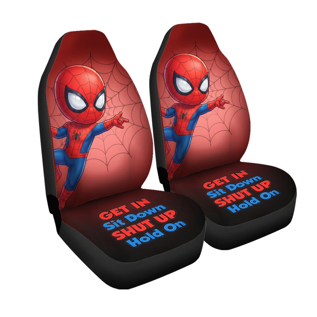 Marvel Spider-Man Car Seat Covers – Universal Fit