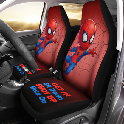 Marvel Spider-Man Car Seat Covers – Universal Fit