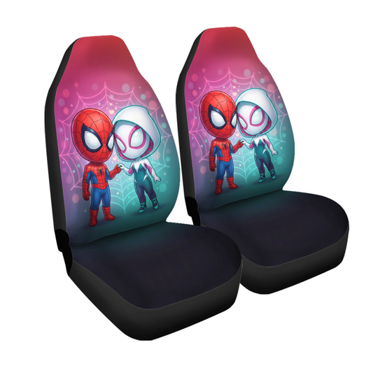 Marvel Spider-Man Couple Car Seat Covers – Auto Seat Pair