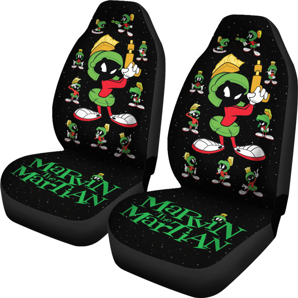 Marvin The Martian Car Seat Covers Custom For Fan Ci221118-05