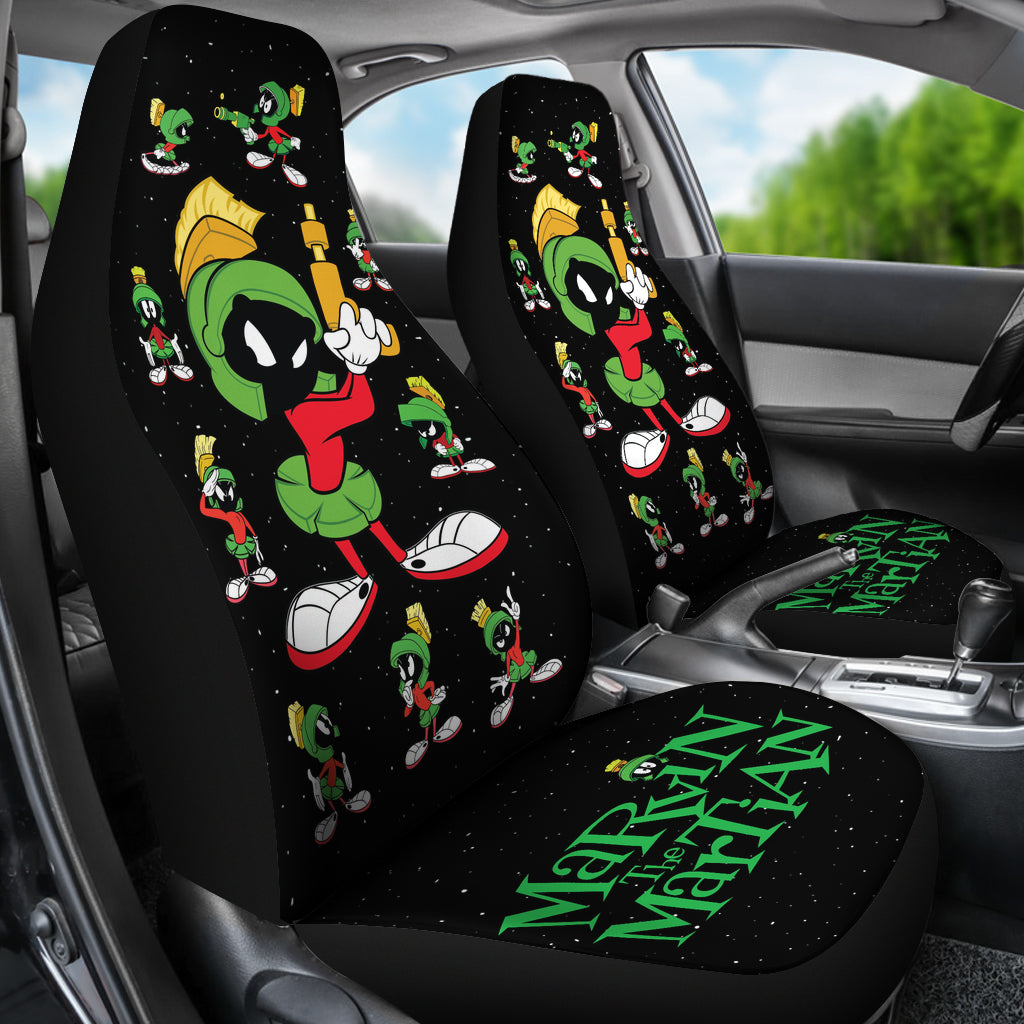 Marvin The Martian Car Seat Covers Custom For Fan Ci221118-05
