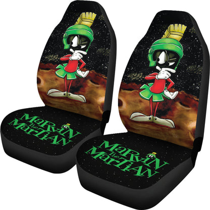 Marvin The Martian Car Seat Covers Custom For Fan Ci221118-08