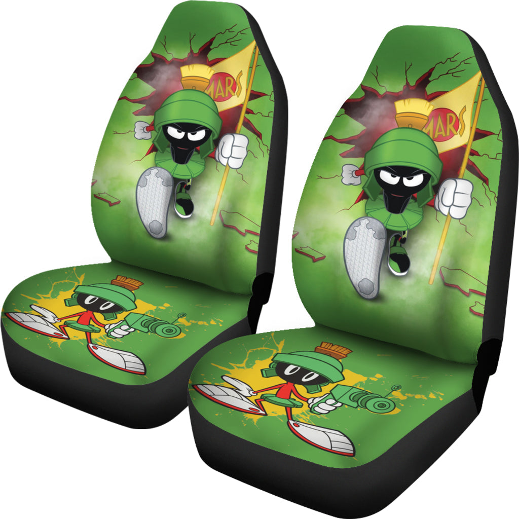 Marvin The Martian Car Seat Covers Custom For Fan Ci221118-04