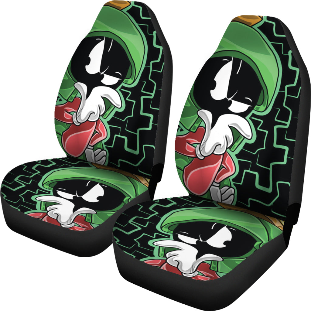 Marvin The Martian Car Seat Covers Custom For Fan Ci221118-03